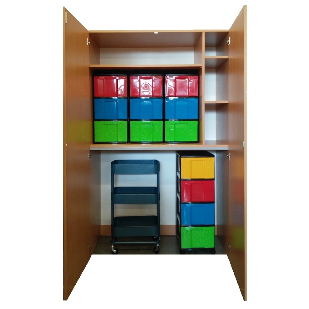 KDSZ alul nyitott szekrény