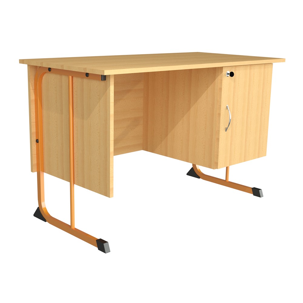 TA-17-06 Karina oldalszekrényes tanári asztal