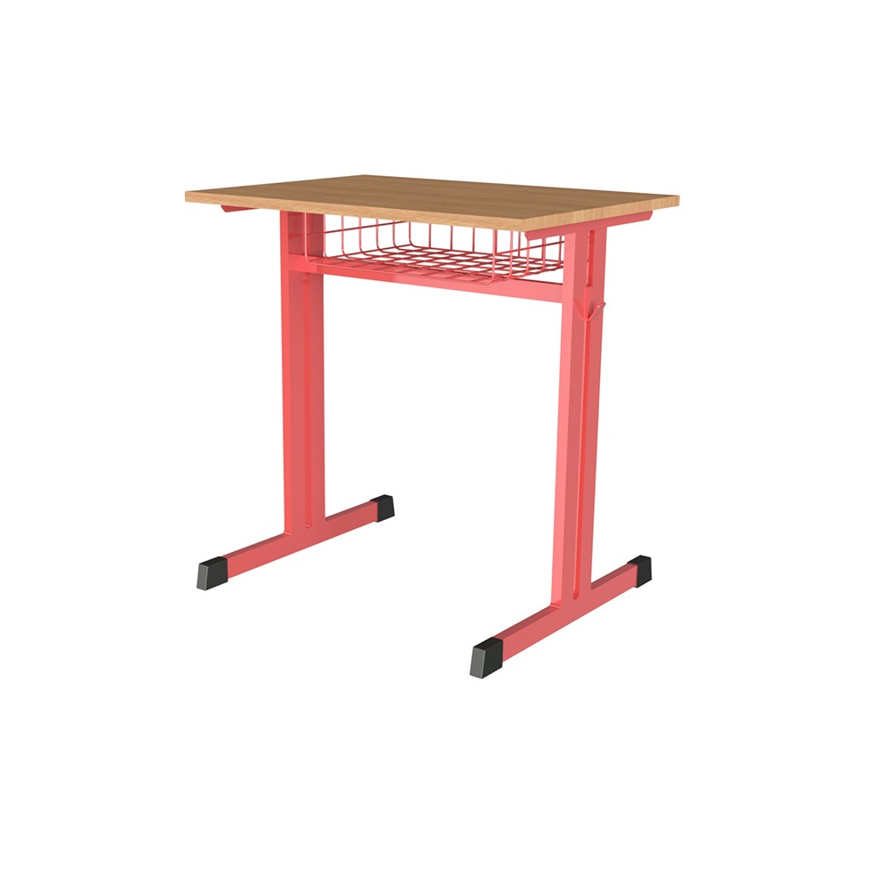 A-05/1-FR Henrik egyszemélyes füzettartó rácsos tanulóasztal