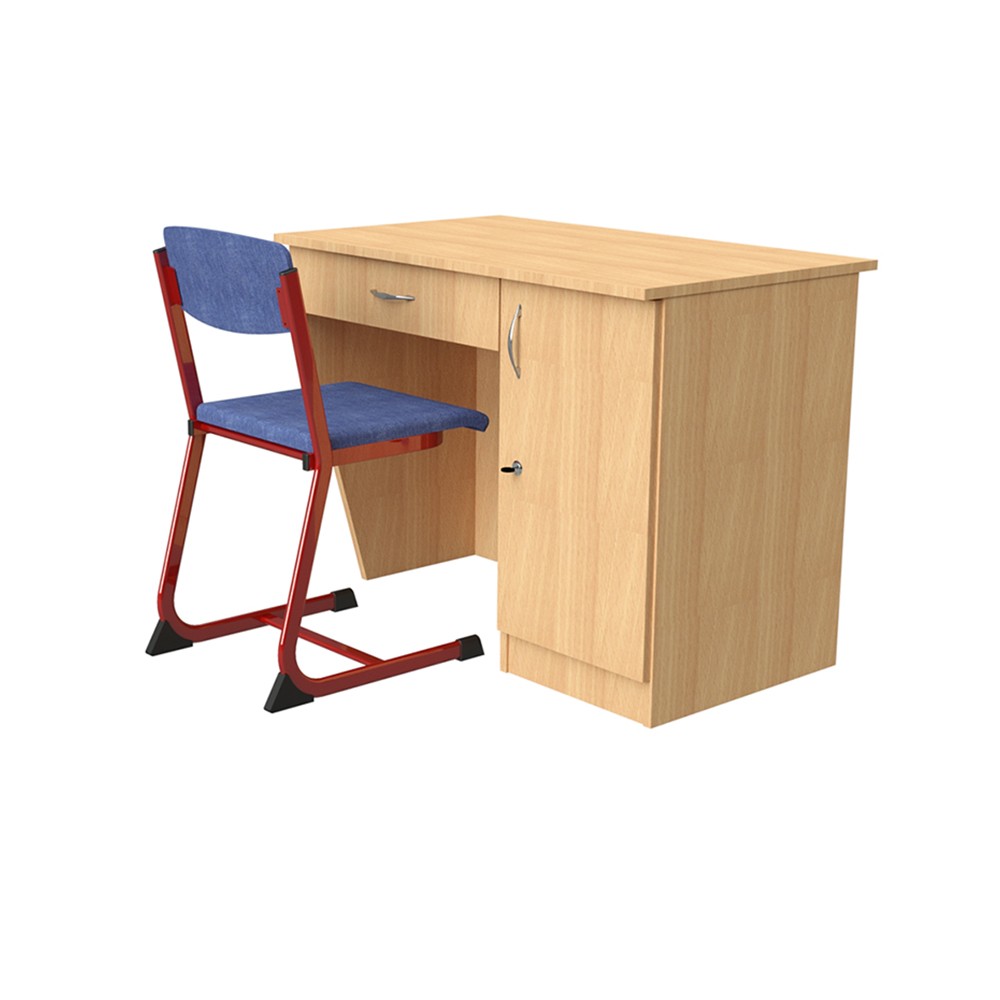 TA-01-E Savaria egyszemélyes tanári asztal