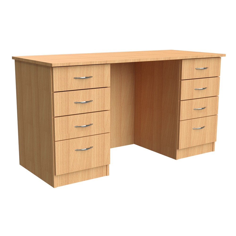 TA-09 8 fiókos tanári asztal