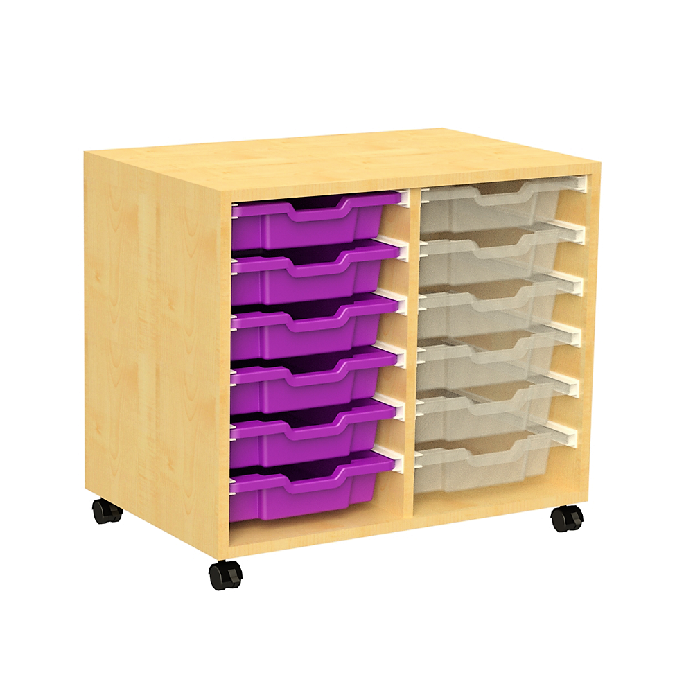 MD-01-12S Műanyag dobozos szekrény