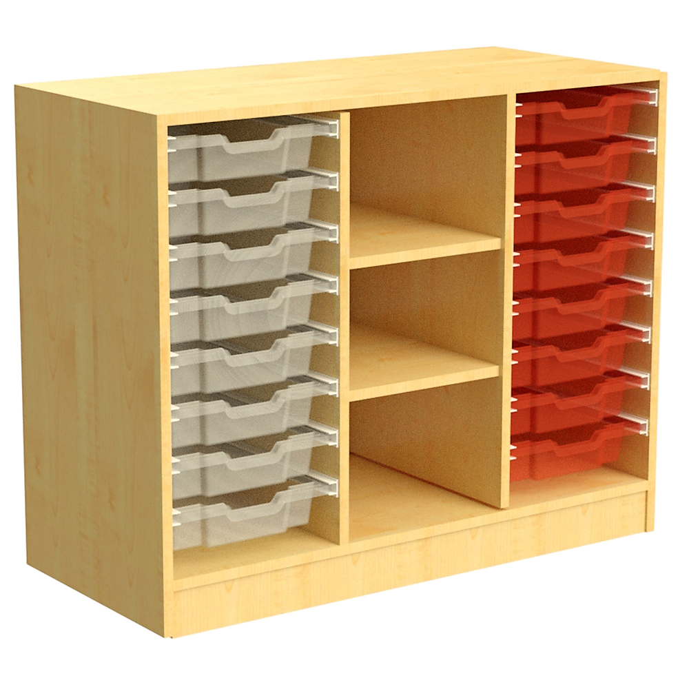 MD-06-16S3R Műanyag dobozos szekrény