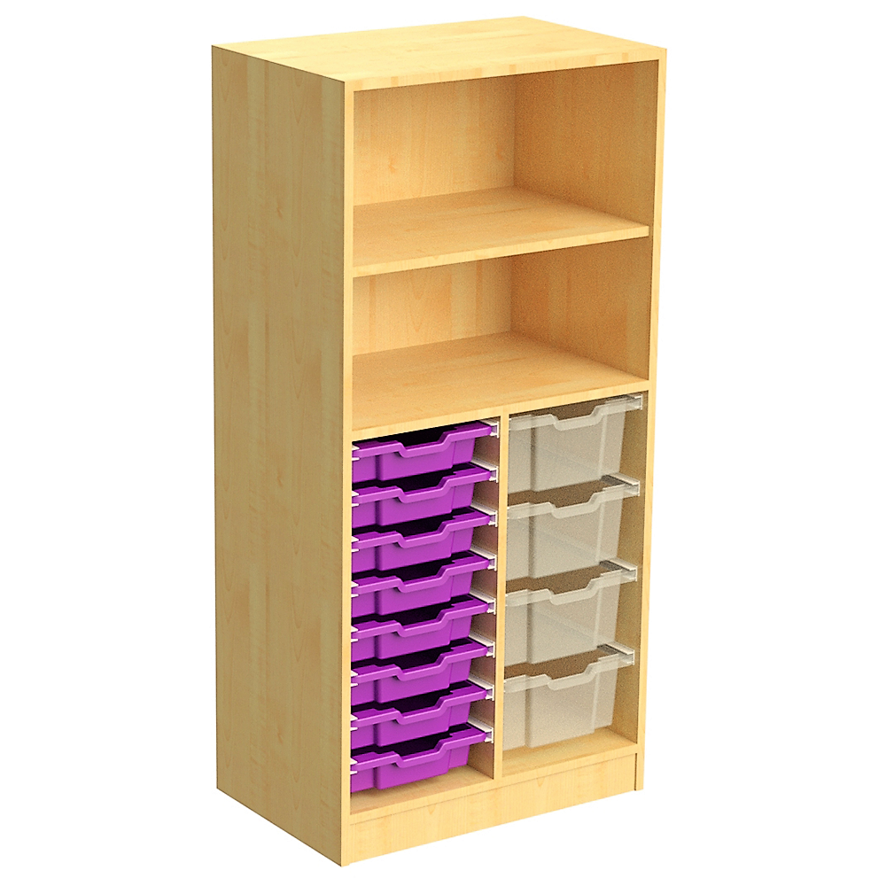 MD-09-8S4M Műanyag dobozos szekrény