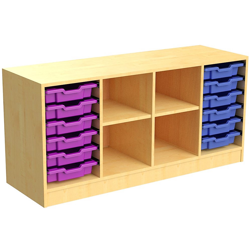 MD-10-12S3R Műanyag dobozos szekrény