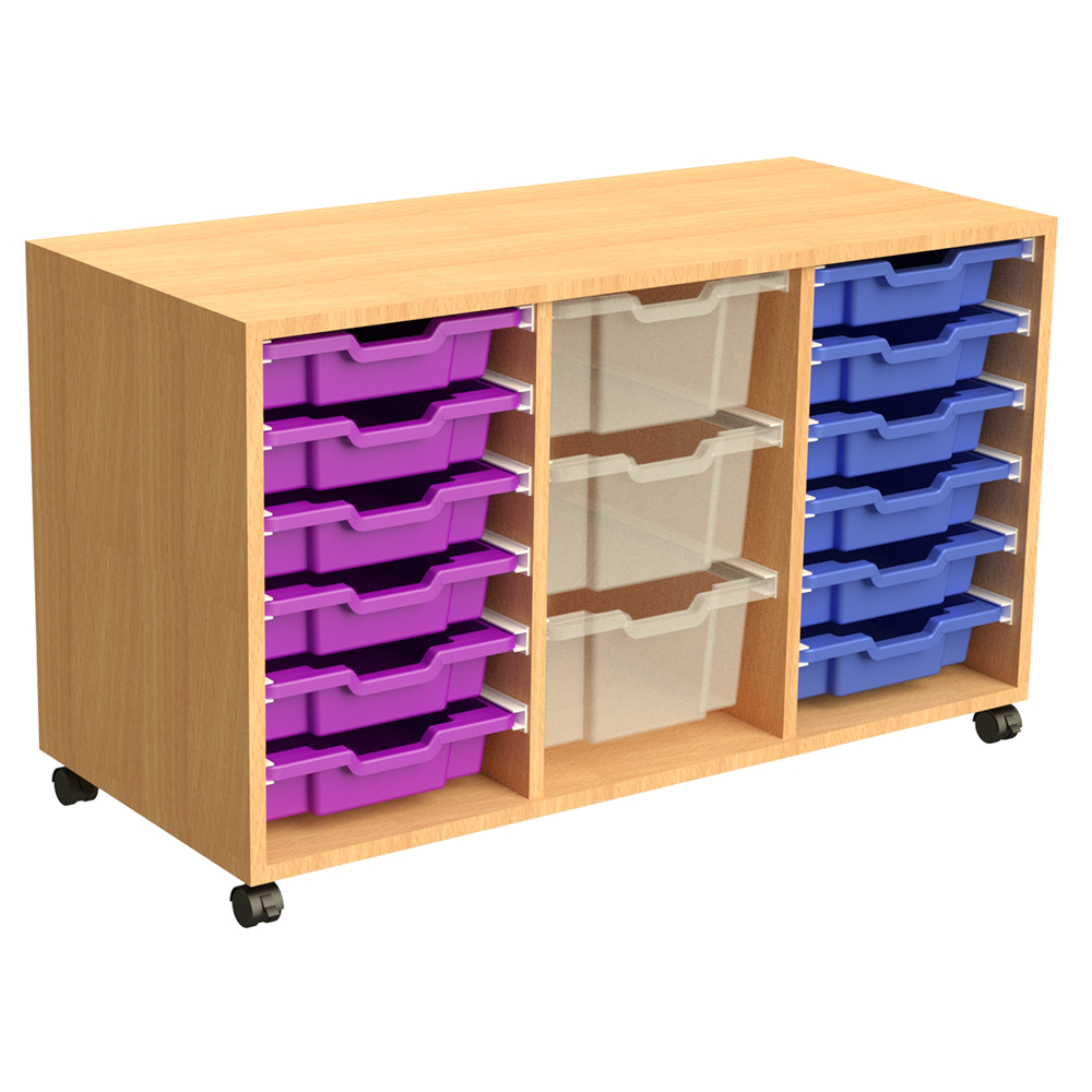 MD-02-12S3M Műanyag dobozos szekrény